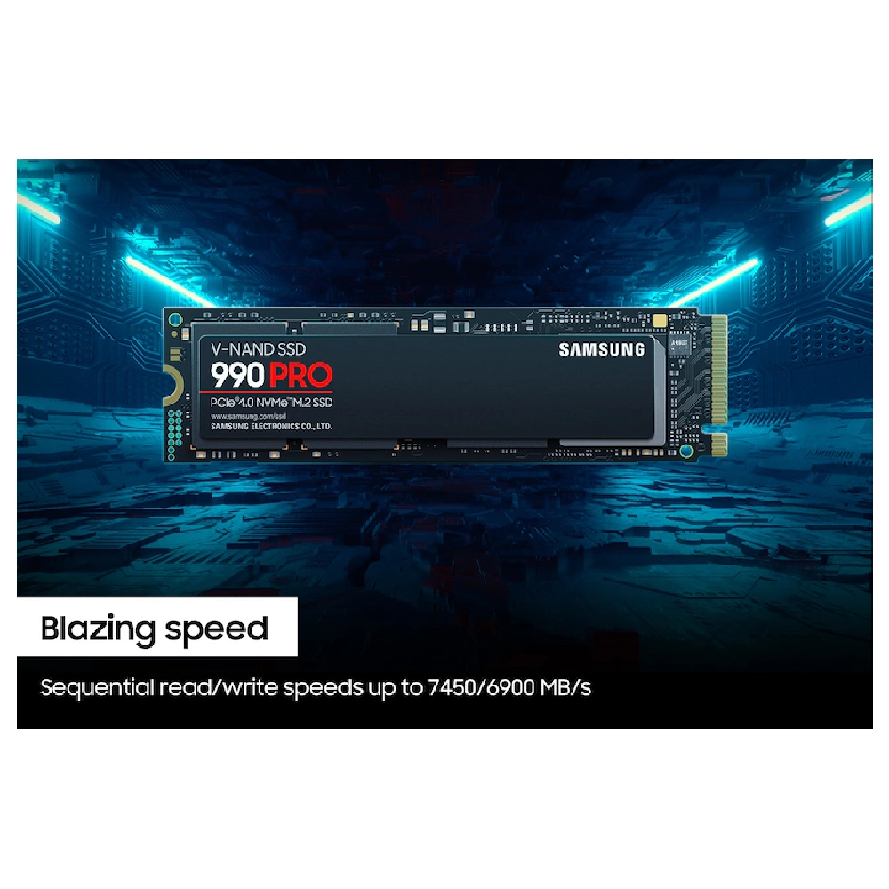 Samsung Internal SSD 4TB NVMe 2280 (990 Pro) view 4